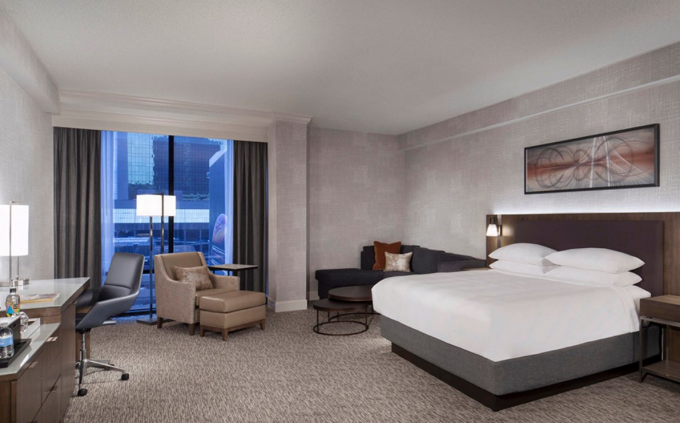 Otel Yatak Odası 4 Yıldız Ahşap Mobilya Otel Yatak Odası Takımı 0