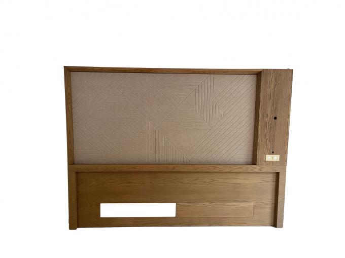 Ses geçirmez sünger ile Masif Ahşap Modern Bağımsız yatak odası mobilyaları 1