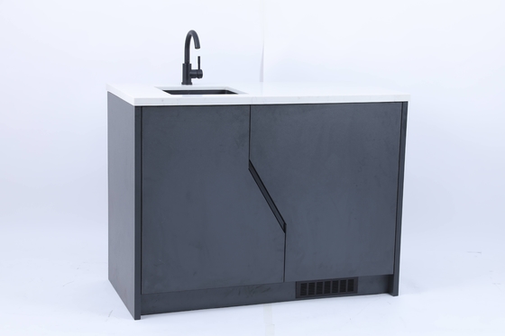 satın al Mermer Üstlü Modern Özel Banyo Vanity Çevrimiçi üretim