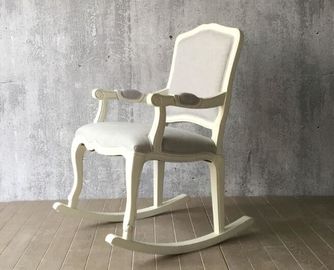 satın al Avrupa Tarzı Ahşap Boş Sandalye, Beyaz Yüksek Geri Kadife Sandalye yemek Çevrimiçi üretim