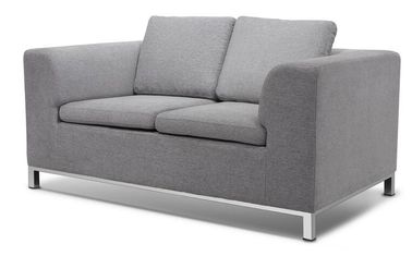 satın al Loveseat Gri Kumaş Oturma Odası Kanepeleri, Fransız Country Tarzı Kanepeler Çevrimiçi üretim
