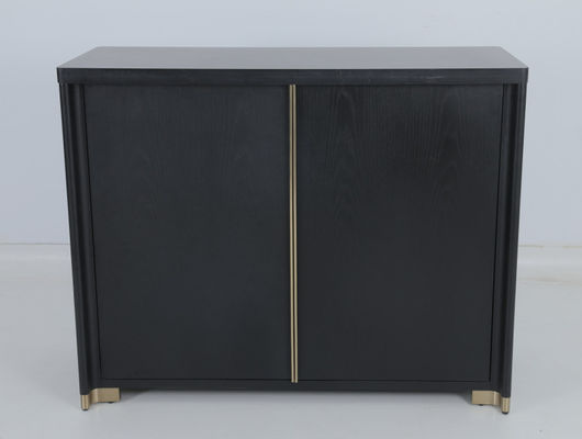 satın al 3-5 Yıldızlı Otel İçin Katlanmamış Siyah Modern Credenza Çevrimiçi üretim