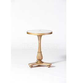satın al Calacatta Quartz ile Antik Birch İnşaat Üst Ekleme Oturma Odası Sehpa Çevrimiçi üretim