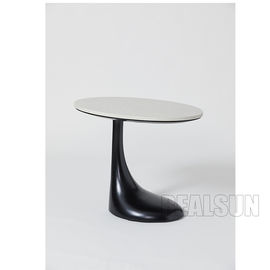 satın al High End Custom Made Yuvarlak Taş Sehpa Güzel Tasarım Mermer Taş Üst Çevrimiçi üretim