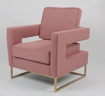 satın al Pembe Modern 0.47cbm Oturma Odası Ara sıra Sandalye Çevrimiçi üretim
