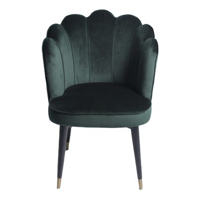 satın al W49cm D 47cm H82cm Nordic Velvet Modern Yemek Sandalyesi Çevrimiçi üretim
