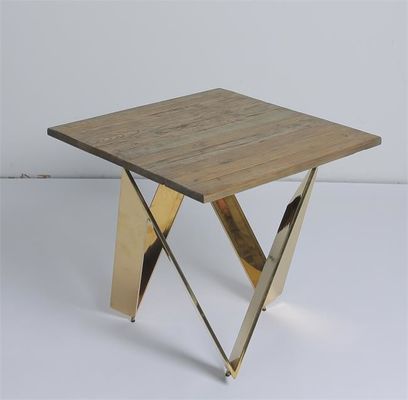 satın al 60x60x60cm Salon Sehpa X Pirinç Ayaklı Çevrimiçi üretim