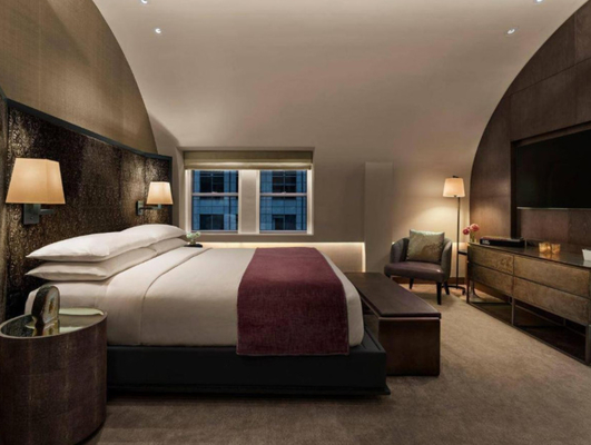 İyi bir fiyat. Ahşap 5 Yıldızlı Modern Otel Yatak Odası Mobilyaları BS5852 Yangın Geciktirici çevrimiçi