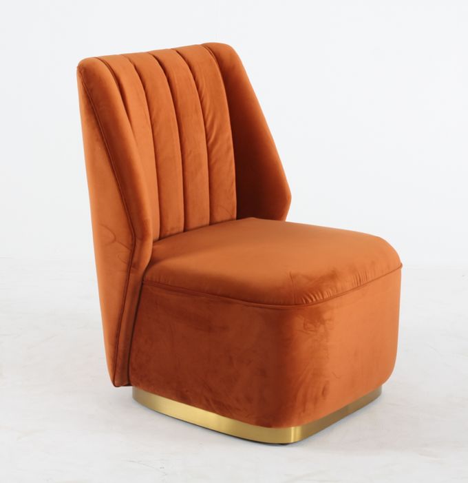 Salon Tek Kadife Modern Koltuk Modern Ve Lüks 3