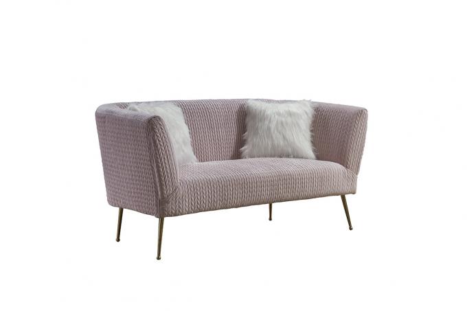 2 Koltuk 150 * 78 * 78cm Fransız Country Tarzı Kanepeler 3