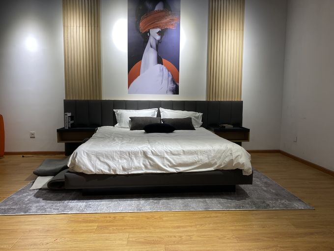 Özelleştirilmiş Otel Yatak Odası Mobilya Takımları Sabit Mobilyaları İçerir 0
